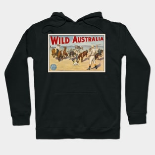 Wild Australia Vintage Poster 1910 Hoodie